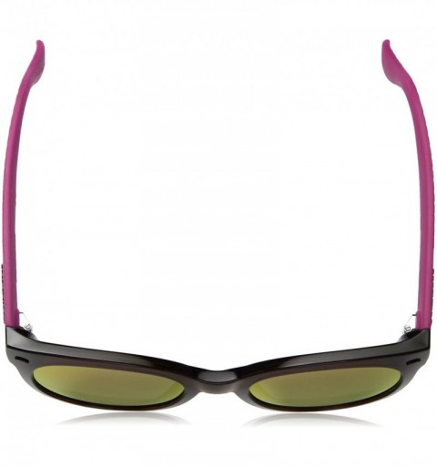 Oval Women's Noronha Round Sunglasses - Brown Pink - C217X3MHCEA $33.99