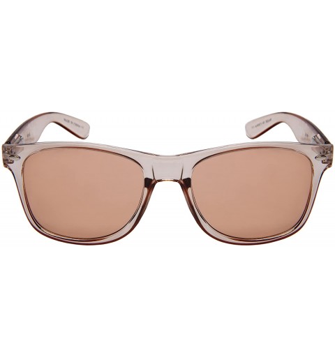 Wayfarer Wholesale 80's Retro Style Horned Rim Sunglasses Unisex Spring Hinge - 12 Pack - N5401as-cr 12 Pack Mixed Colors - C...