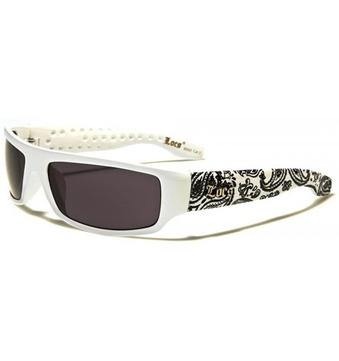 Wrap 9003 White Bandana Wrap Sunglasses - CA1270F7XDL $19.14