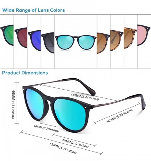 Wayfarer Vintage Polarized Sunglasses for Women UV400 Protection Driving Fishing Hiking Outdoors Glasses CA5100 - C318NE3G2X9...