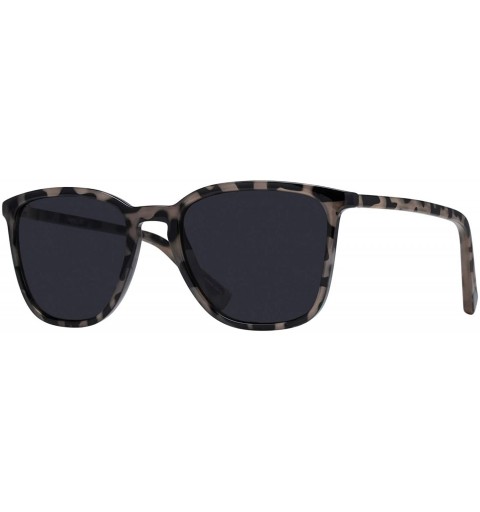 Square Becket Sunglasses (Tokyo Tortoise/Grey) - CZ18XKWTC3L $34.41
