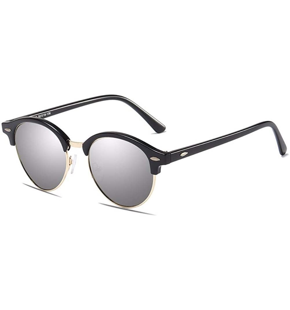 Aviator Polarized sunglasses for men and women classic dazzling retro polarized driving Sunglasses - D - CZ18Q06XITD $26.71