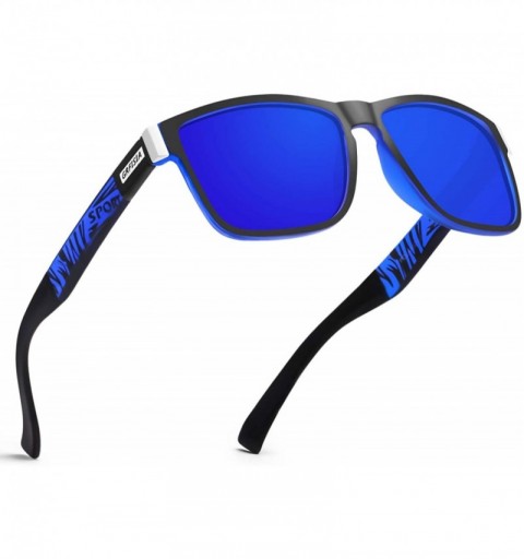 Sport Vintage Polarized Sunglasses for Men and Women Driving Sun glasses 100% UV Protection - C318U5GCHMR $19.72