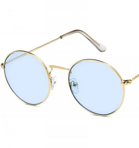 Oversized Fashion Classic Retro Round Sunglasses Women Mirror Sun Glasses Vintage Luxury Female Shades UV400 - 11 - CO198A5GG...