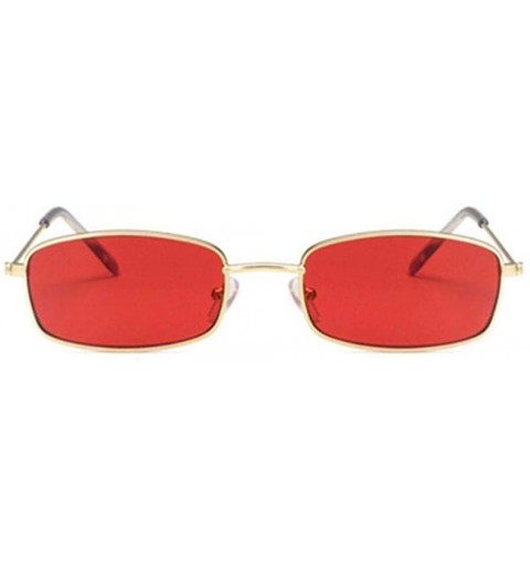 Oversized Small Sun Glasses Female Red Pink Lens Glasses Small Frame Shades C9 As Pciteu - C1 - C518YQOD53E $10.77