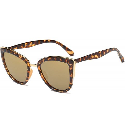 Oversized Women's 'Daisy' 53mm Cat Eye Designer Sunglasses - CK18C9TKDOG $27.44