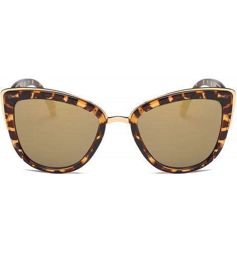 Oversized Women's 'Daisy' 53mm Cat Eye Designer Sunglasses - CK18C9TKDOG $27.44