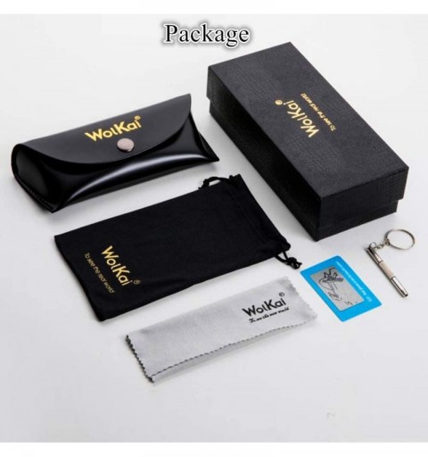 Sport Polarized Sport Sunglasses for Men UV Protection Metal Frame Fashion Driving Sun Glasses - Brown Frame Brown Lens - C41...