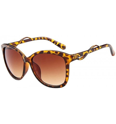 Square Vintage Round Sunglasses for Women Classic Retro Designer Style - CD1943EWQH7 $10.32