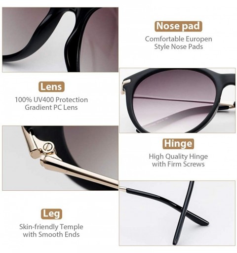 Cat Eye Fashion Women Sunglasses - Retro Style Eyeglasses Classical Cat Eye Leopard Print Eyewear - C718D6L3X27 $6.85
