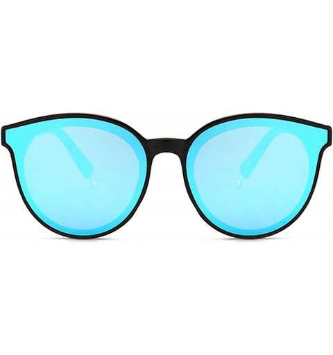 Rimless Polarized Driving Unisex Classic Men Vintage Retro UV400 Sunglasses for Women - Blue - CI18RANA53S $8.23