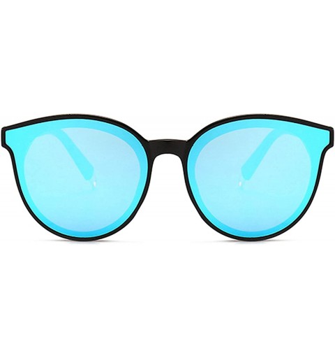 Rimless Polarized Driving Unisex Classic Men Vintage Retro UV400 Sunglasses for Women - Blue - CI18RANA53S $8.23