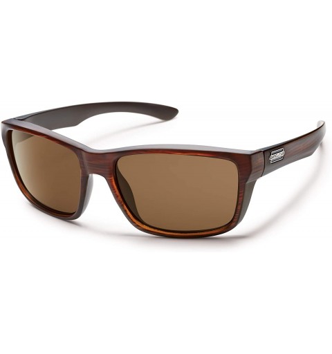 Sport Mayor Polarized Sunglasses - Burnished Brown Frame - CC11IF8MMY3 $63.50