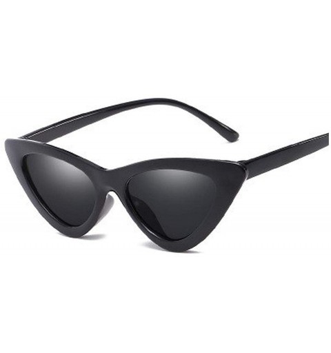 Oval Retro Cat Eye Sunglasses Women Er Vintage Sun Glasses Eyewear Oculos De Sol Feminino CJ9788 - C1 - CD198AIGI4X $57.56