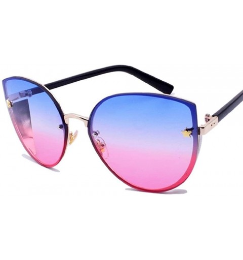 Cat Eye New Women's Sunglasses - Men's and Women's Fashion cat Eye Sunglasses - Women's UV Sunglasses - 6 - CW18SZ3LCGC $28.40