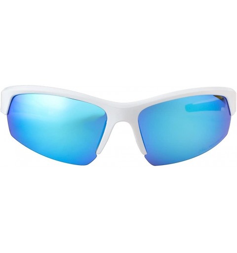 Sport Polarized Sunglasses for Men - Premium Sport Sunglasses - HZ Series Ascendancy - Gloss White - CY12O27YWEV $18.16