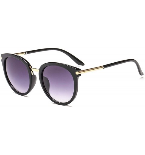 Oversized 2019 New Sunglasses Women Driving Mirrors vintage For Women Reflective flat lens Sun Glasses UV400 - C2 - CU18W0GKX...