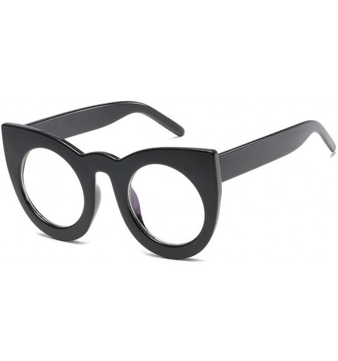 Round Photochromic Sunglasses Eyeglasses Transition Nearsighted - Black - CI19249TICU $20.15
