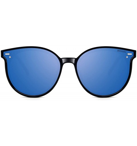 Goggle Fashion Cat Eye Polarized Sunglasses for Men and Women Vintage Designer UV Protection Sun Glasses - CX18TCYZ6WT $12.51