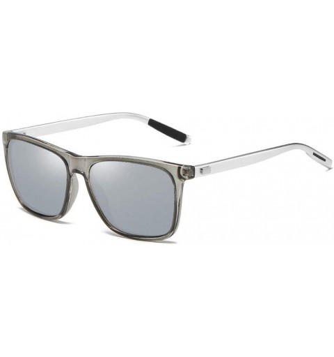 Rectangular Retro Polarized Sun- Rectangular Full-Frame Driving C4 - CR195A83OLU $40.20