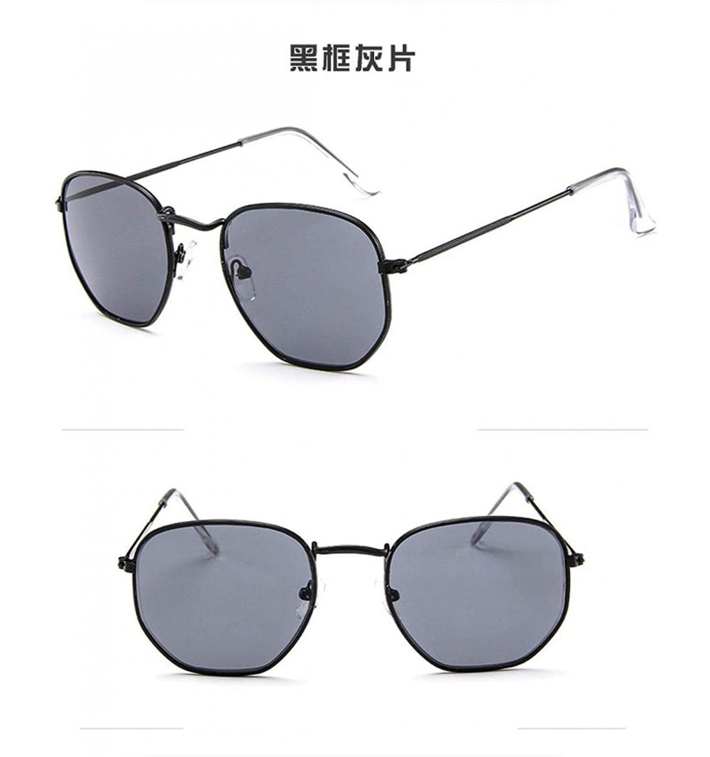 Goggle Vintage Brand Designer Nal Sunglasses Women Men Designe Retro Driving Mirror Sun Glasses Female Male - C4 - CG197Y7GZH...
