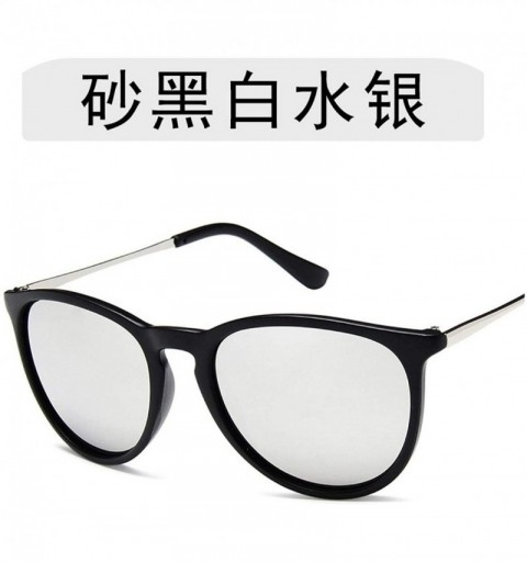 Round Ladies Vintage Round Oversize Sunglasses New Women Retro Luxury Mirror Metal Sun Glasses Men Eyeglasses UV400 - 5 - CT1...