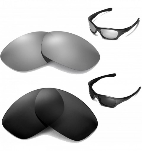 Shield New Polarized Black + Titanium Lenses for Oakley Pit Bull - CA11KC3LA1T $21.53