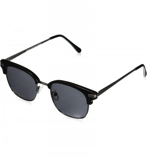 Square Women's Water Color Square Hideaway Bifocal Sunglasses - Black/Silver - 50 mm + 1.5 - C7189SSZ60L $18.02