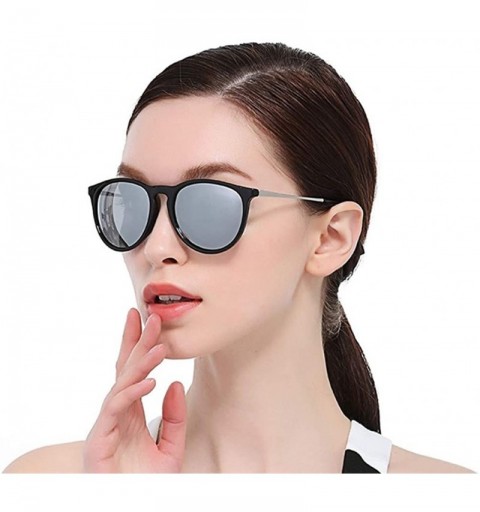Round sunglasses for women Men Metal Round Shades Male Sun Glasses Women - C5-pink-mirror - CX18WZSEYH4 $32.93