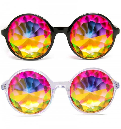 Goggle Xtra Lite Kaleidoscope Glasses Lightweight Glass Crystal EDM Festival Diffraction (2 Pack) - CS18O2X439H $13.74