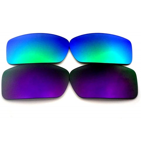 Oversized Replacement Lenses Gascan Purple&Green Color Polarized 2 Pairs-FREE S&H. - Purple&green - CQ120YG0BFF $11.16