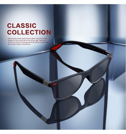 Square Classic Polarized Sunglasses Men Women Design Driving Square Frame Sun Glasses Goggle UV400 Gafas De Sol - G2 - C3197Y...
