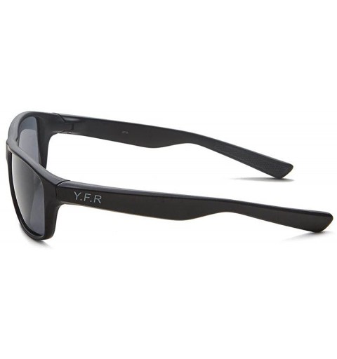 Sport Polarized Sports Sunglasses for Driving golf Fishing Men Women - Black/Grey - CR18E5LLK5O $13.81