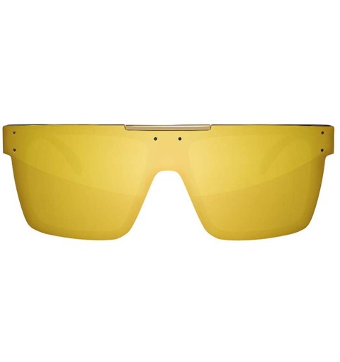 Shield Quatro Custom Sunglasses - Firebird Customs - CT193EKA0ZG $56.41