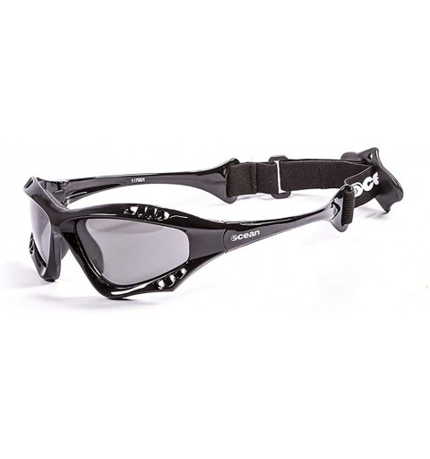 Sport Australia XL Polarized Surf and Sport Sunglasses - Shiny Black - CQ12DNZ6N7T $46.85