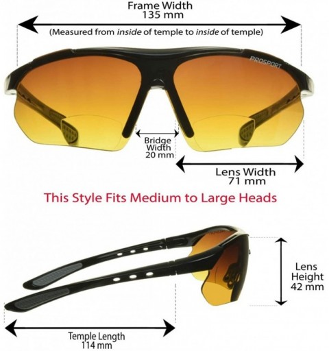 Wrap Bifocal Sunglasses Rimless Wraparound - 2 Pairs of Black Grey - C31965H63QZ $19.66