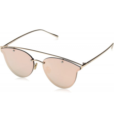 Rimless Womens Mae - Gold/Pink Mirror - CV184H9IKXT $10.23