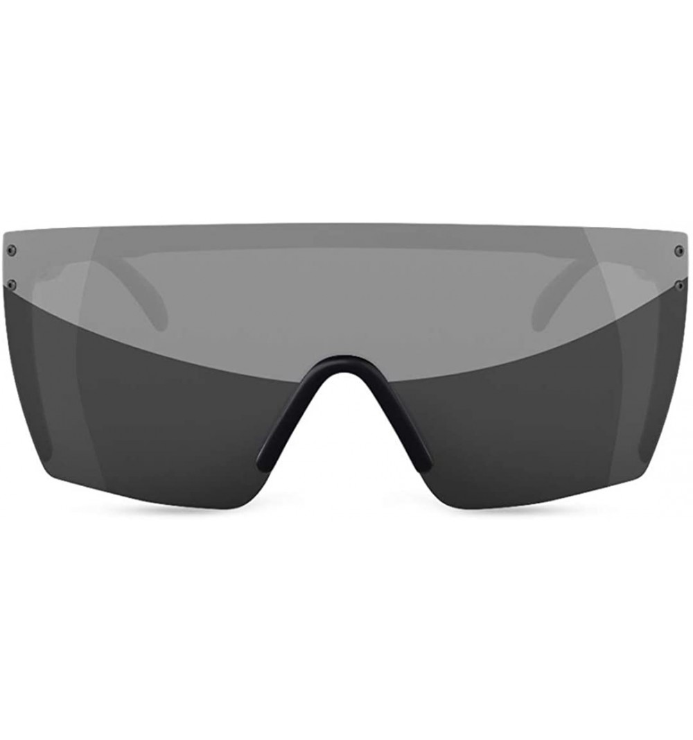 Lazer Face Z87 Sunglasses - Silver Mirror - C812DLQ9JYT