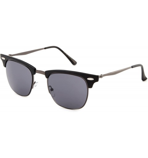 Rimless "Luciano" Semi-Rimless Vintage Design with UV400 Gradient Lenses Fashion Sunglasses - CI12NDTYAF1 $19.45