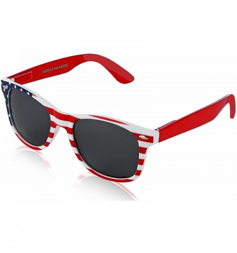 Wayfarer Polarized Sunglasses Vintage Retro Designer Unisex Sun Glasses UV400 - CG18TX8A3SE $8.49