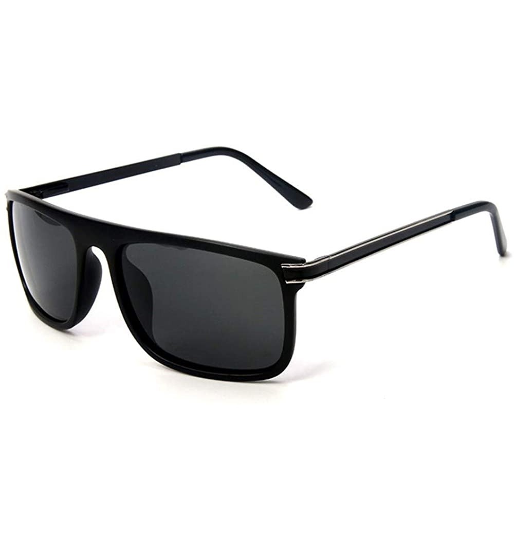 Sport Box Pc Metal Decoration Polarized Sunglasses Summer New Sunglasses - CJ18SYEESUL $22.49
