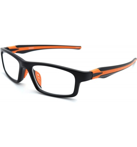 Sport Sports Double Injection Readers Flexie Reading Glasses size and color very - Orange - CU12ENS8GVB $40.94