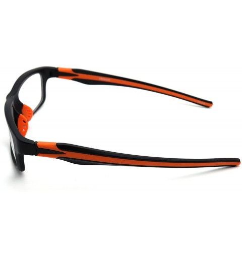 Sport Sports Double Injection Readers Flexie Reading Glasses size and color very - Orange - CU12ENS8GVB $22.01