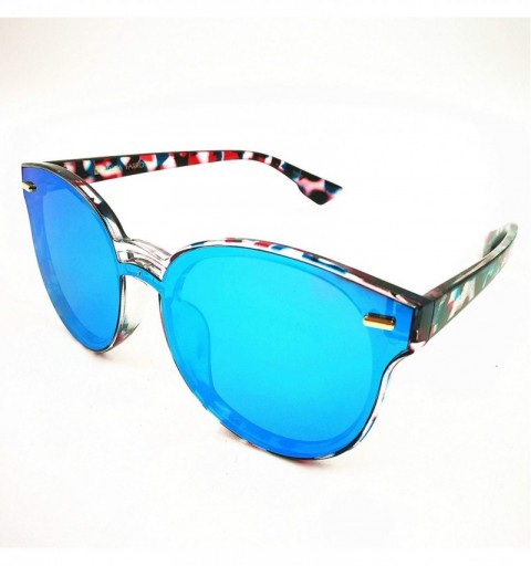 Sport Fashion Sunglasses For Women Girls Polarized UV Protection Driving Glasses Walker Hiking Goggles Ice Blue Lens - CJ18AD...