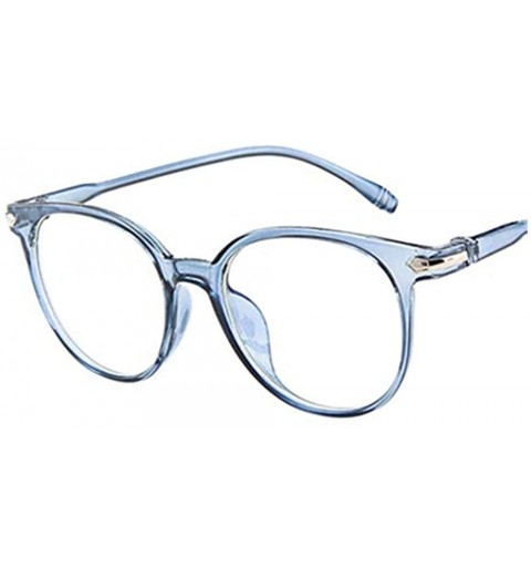 Semi-rimless Women Polarized Sunglasses - Mirrored Lens Goggle Eyewear Transparent Jelly Retro Frame Eye Glasses - CF18S5I8TS...