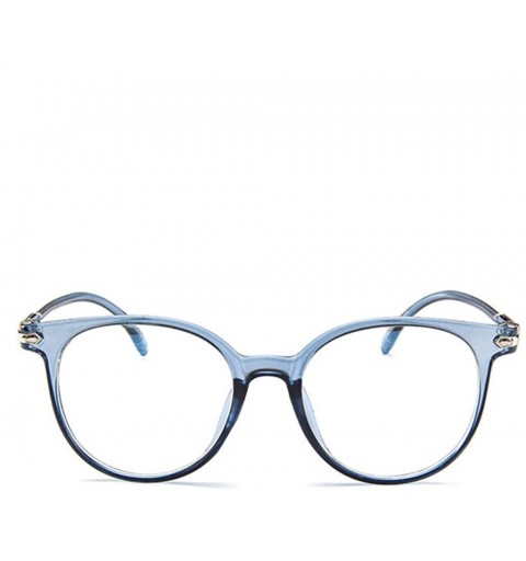 Semi-rimless Women Polarized Sunglasses - Mirrored Lens Goggle Eyewear Transparent Jelly Retro Frame Eye Glasses - CF18S5I8TS...
