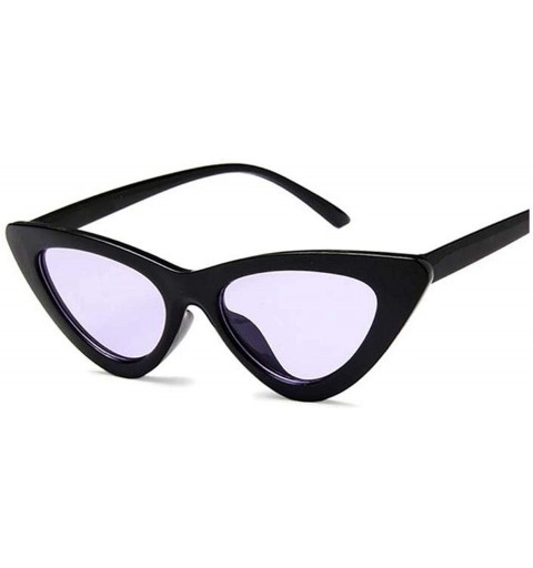 Cat Eye Vintage Cateye Sunglasses Women Sexy Retro Small Cat Eye Sun Glasses Colorful Eyewear Oculos De Sol - CN1985GKD50 $28.57