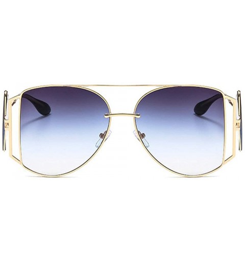 Goggle Metal Frame Punk Sunglasses Oversized Sunglasses Men Women Fashion Wind-proof Sunglasses Sunshade glasses UV400 - CE19...