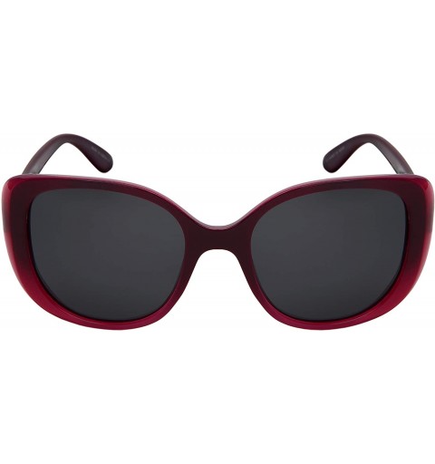 Oval Plastic Rectangular Vintage Square Sunglasses Women Polarized Lens 34167TT-P - CA18INOMMSQ $12.88