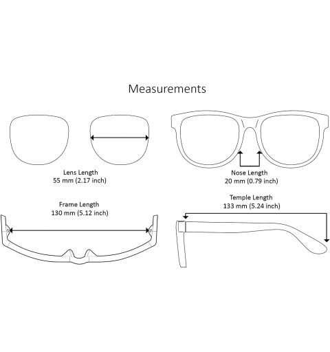 Oval Plastic Rectangular Vintage Square Sunglasses Women Polarized Lens 34167TT-P - CA18INOMMSQ $12.88
